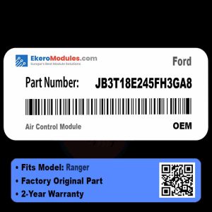 JB3T18E245FH3GA8 Air Control Module | Ford Ranger | Genuine OEM Part