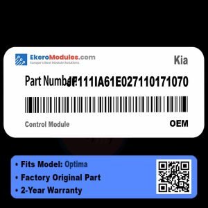 JF111IA61E027110171070 Control Module | Kia Optima | Genuine OEM Part