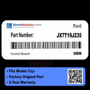 JX7T19J235 Control Module | Ford Edge | Genuine OEM Part