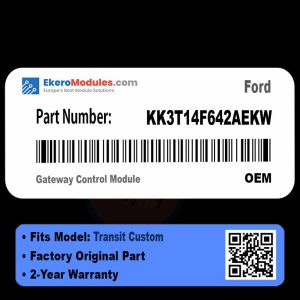 KK3T14F642AEKW Gateway Control Module | Ford Transit Custom | Genuine OEM Part