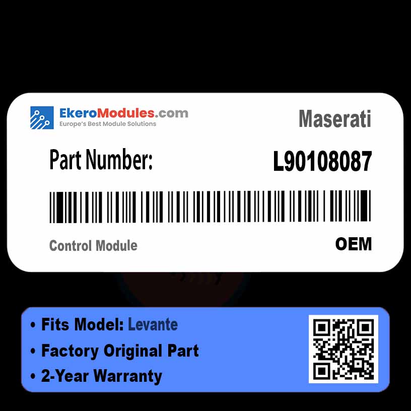 L90108087 Control Module | Maserati Levante | Genuine OEM Part