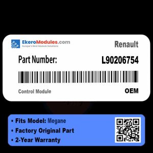L90206754 Control Module | Renault Megane | Genuine OEM Part