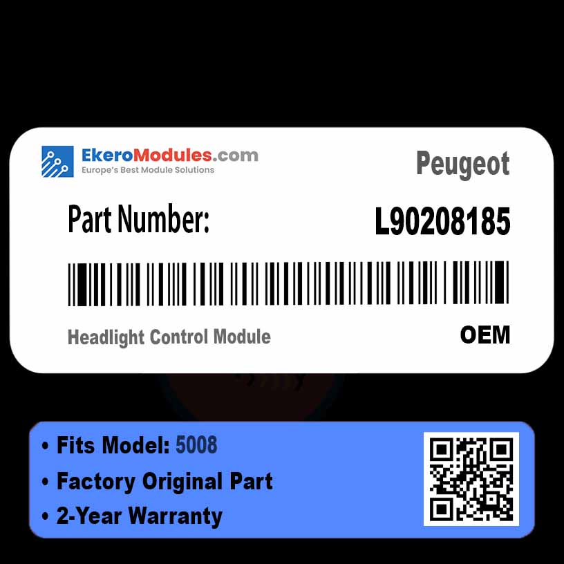 L90208185 Headlight Control Module | Peugeot 5008 | Genuine OEM Part
