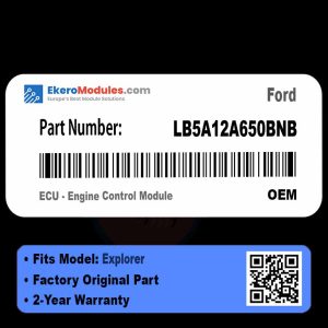 LB5A-12A650-BNB Control Module | Ford Explorer | Genuine OEM Part