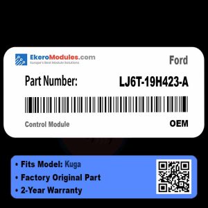 LJ6T-19H423-A Control Module | Ford Kuga | Genuine OEM Part