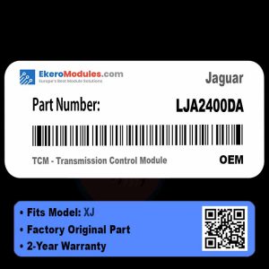 LJA2400DA TCM - Transmission Control Module | Jaguar XJ | Genuine OEM Part