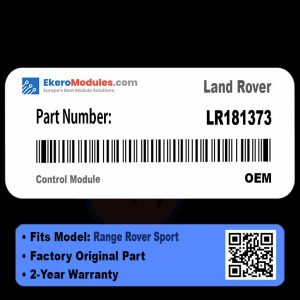 LR181373 Control Module | Land Rover Range Rover Sport | Genuine OEM Part