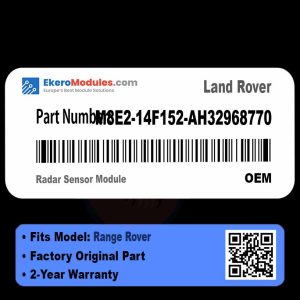 M8E2-14F152-AH32968770 Radar Sensor Module | Land Rover Range Rover | Genuine OEM Part