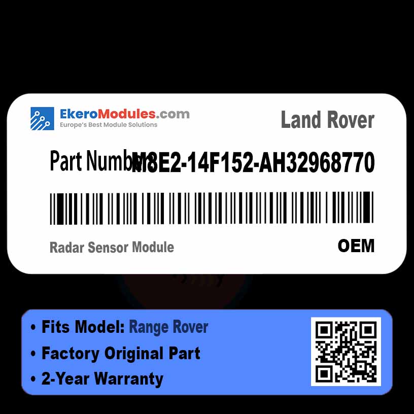 M8E2-14F152-AH32968770 Radar Sensor Module | Land Rover Range Rover | Genuine OEM Part