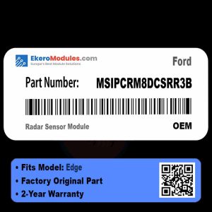 MSIPCRM8DCSRR3B Radar Sensor Module | Ford Edge | Genuine OEM Part