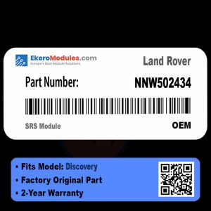 NNW502434 SRS Module | Land Rover Discovery | Genuine OEM Part