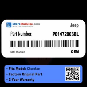 P01472003BL SRS Module | Jeep Cherokee | Genuine OEM Part
