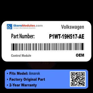 P1WT-19H517-AE Control Module | Volkswagen Amarok | Genuine OEM Part