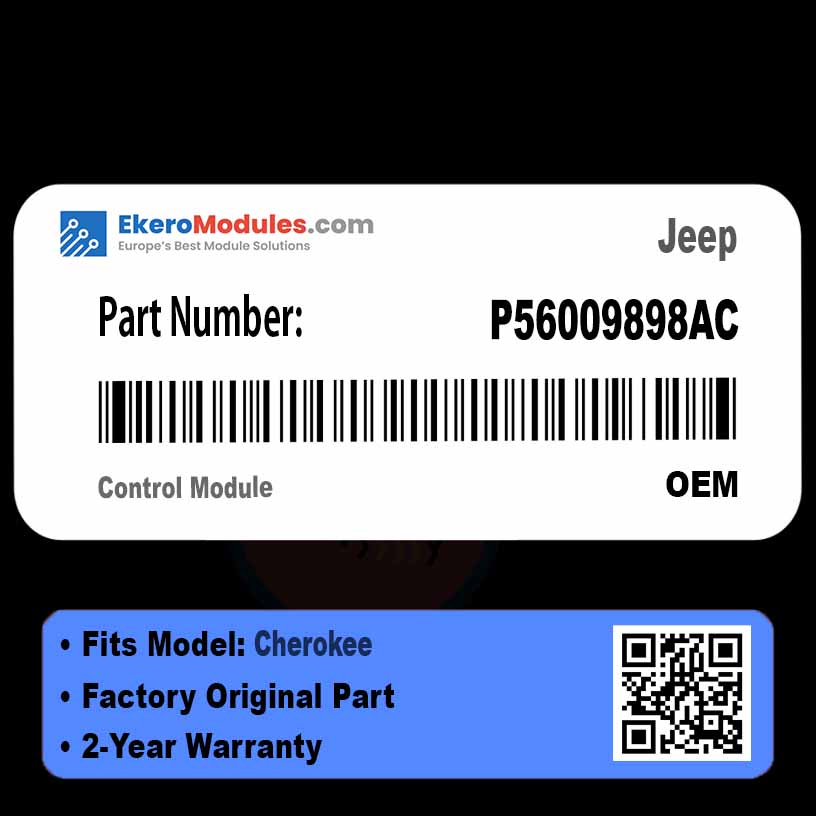 P56009898AC Control Module | Jeep Cherokee | Genuine OEM Part