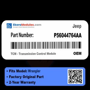 P56044764AA TCM - Transmission Control Module | Jeep Wrangler | Genuine OEM Part