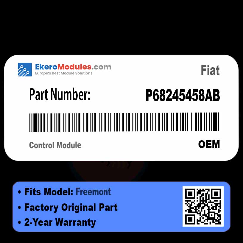 P68245458AB Control Module | Fiat Freemont | Genuine OEM Part