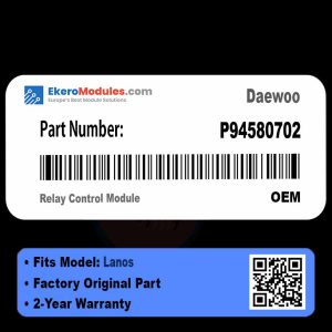 P94580702 Relay Control Module | Daewoo Lanos | Genuine OEM Part
