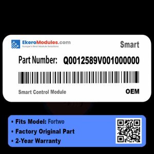 Q0012589V001000000 Smart Control Module | Smart Fortwo | Genuine OEM Part