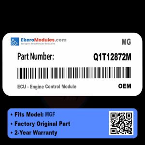 Q1T12872M ECU - Engine Control Module | MG MGF | Genuine OEM Part