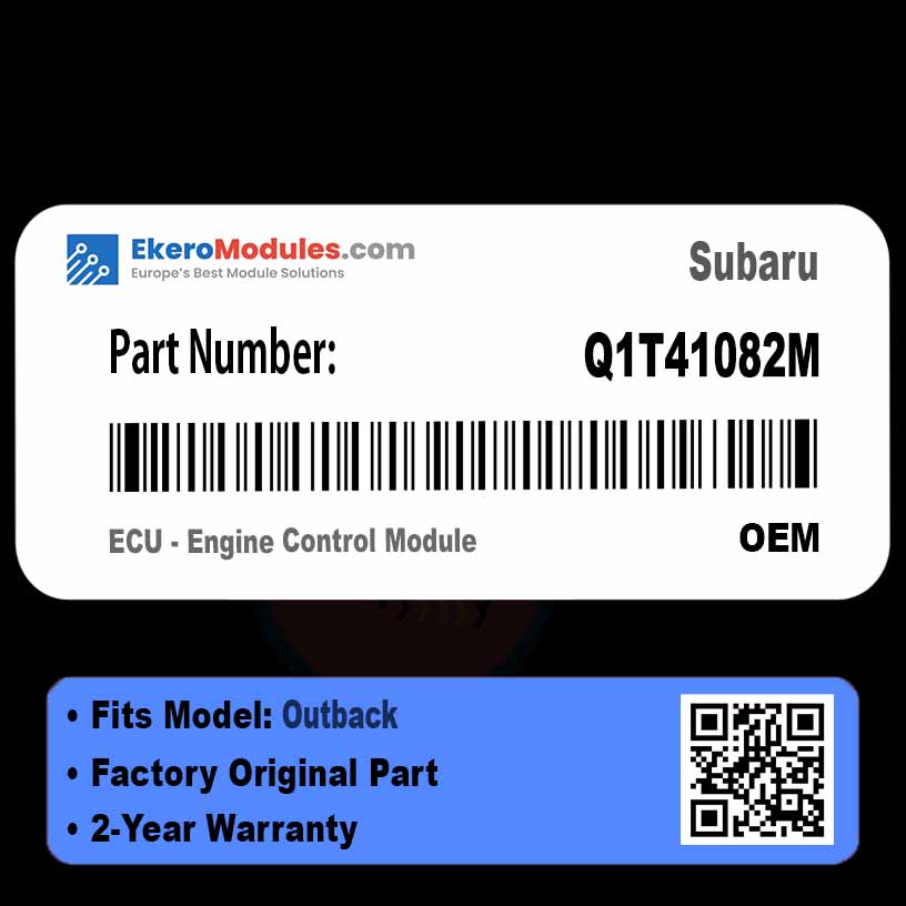 Q1T41082M ECU - Engine Control Module | Subaru Outback | Genuine OEM Part