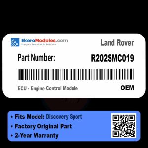 R202SMC019 ECU - Engine Control Module | Land Rover Discovery Sport | Genuine OEM Part