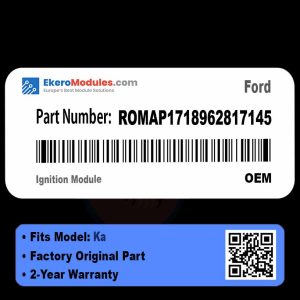 ROMAP1718962817145 Ignition Module | Ford Ka | Genuine OEM Part