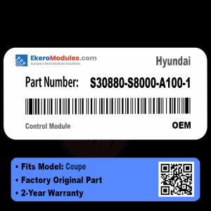 S30880-S8000-A100-1 Control Module | Hyundai Coupe | Genuine OEM Part