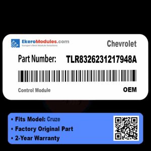 TLR8326231217948A Control Module | Chevrolet Cruze | Genuine OEM Part