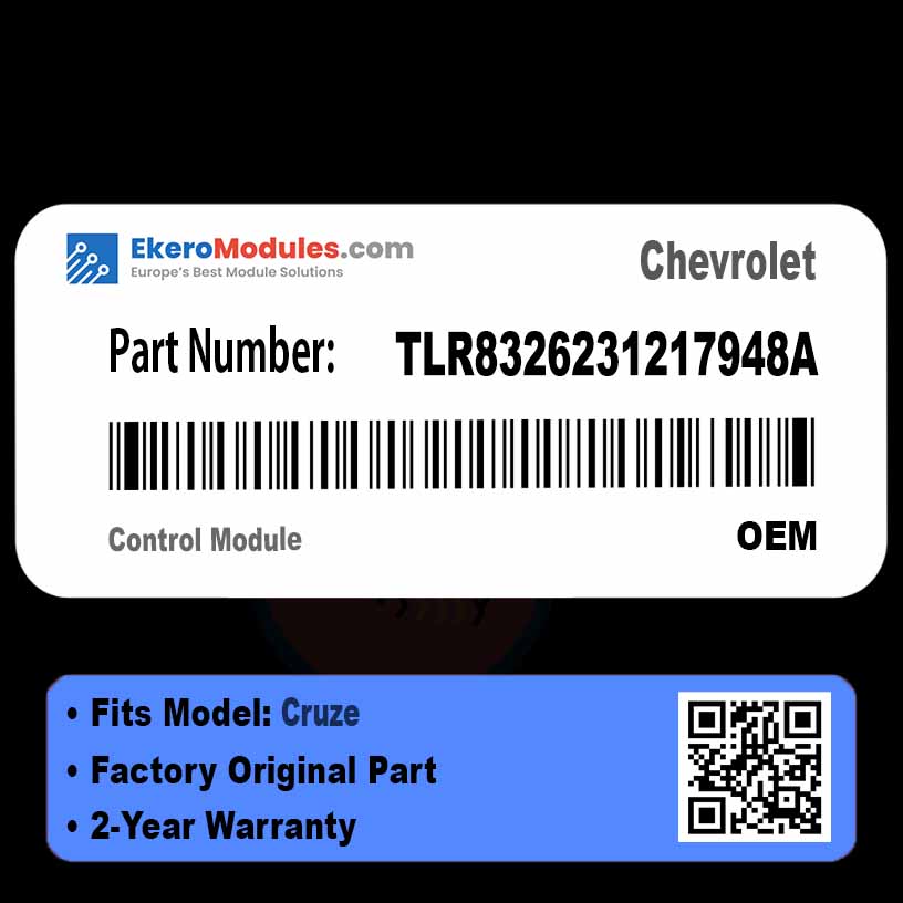 TLR8326231217948A Control Module | Chevrolet Cruze | Genuine OEM Part