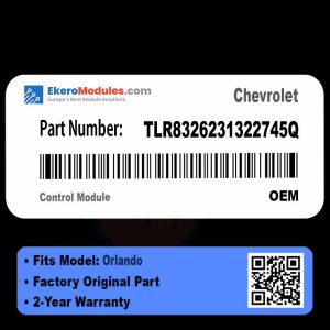 TLR8326231322745Q Control Module | Chevrolet Orlando | Genuine OEM Part