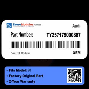 TY257179000887 Control Module | Audi 90 | Genuine OEM Part