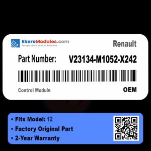 V23134-M1052-X242 Control Module | Renault 12 | Genuine OEM Part