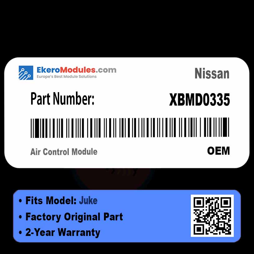 XBMD0335 Air Control Module | Nissan Juke | Genuine OEM Part