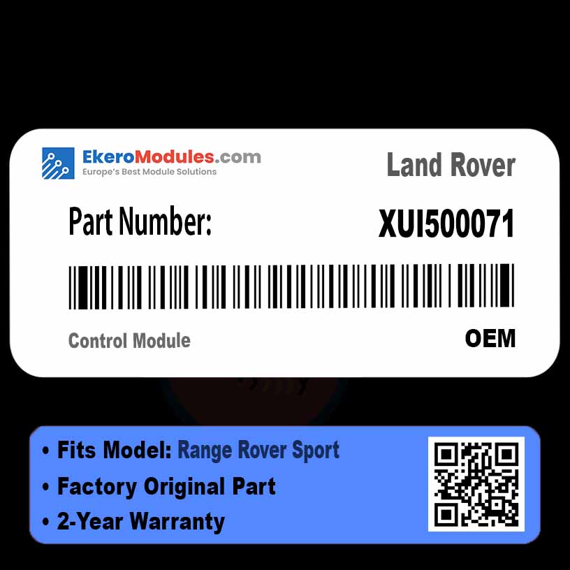 XUI500071 Control Module | Land Rover Range Rover Sport | Genuine OEM Part