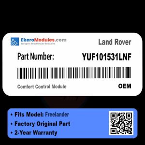 YUF101531LNF Comfort Control Module | Land Rover Freelander | Genuine OEM Part