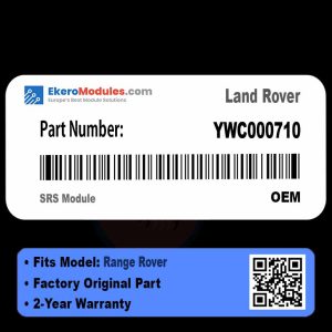 YWC000710 SRS Module | Land Rover Range Rover | Genuine OEM Part