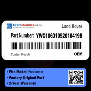 YWC10631052010419B Control Module | Land Rover Freelander | Genuine OEM Part