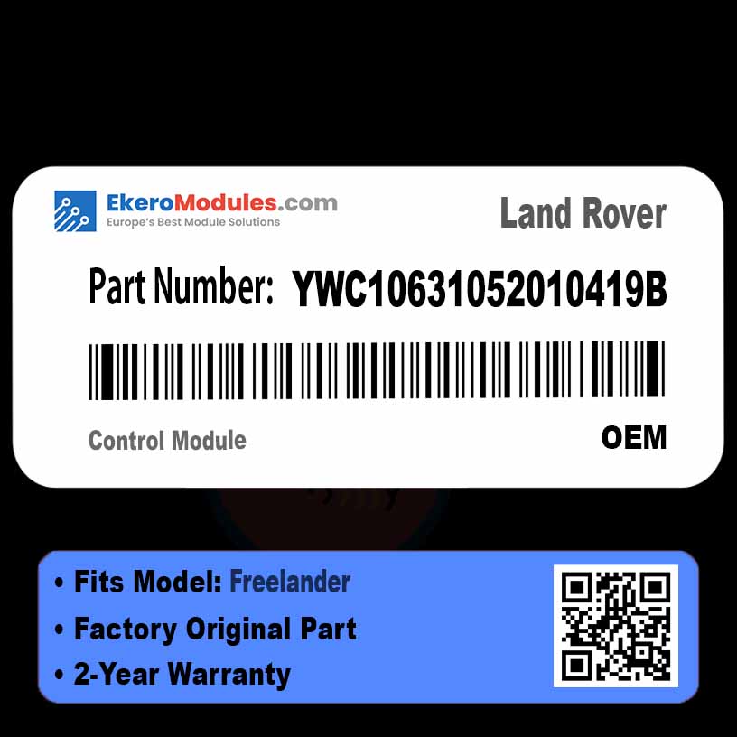 YWC10631052010419B Control Module | Land Rover Freelander | Genuine OEM Part